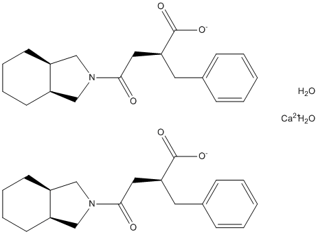 Mitiglinide calcium hydrate Structure